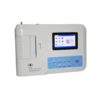 Electrocardiógrafo Portátil ECG EKG Digital 3-canales con pantalla táctil TFT LCD a color con Software 16